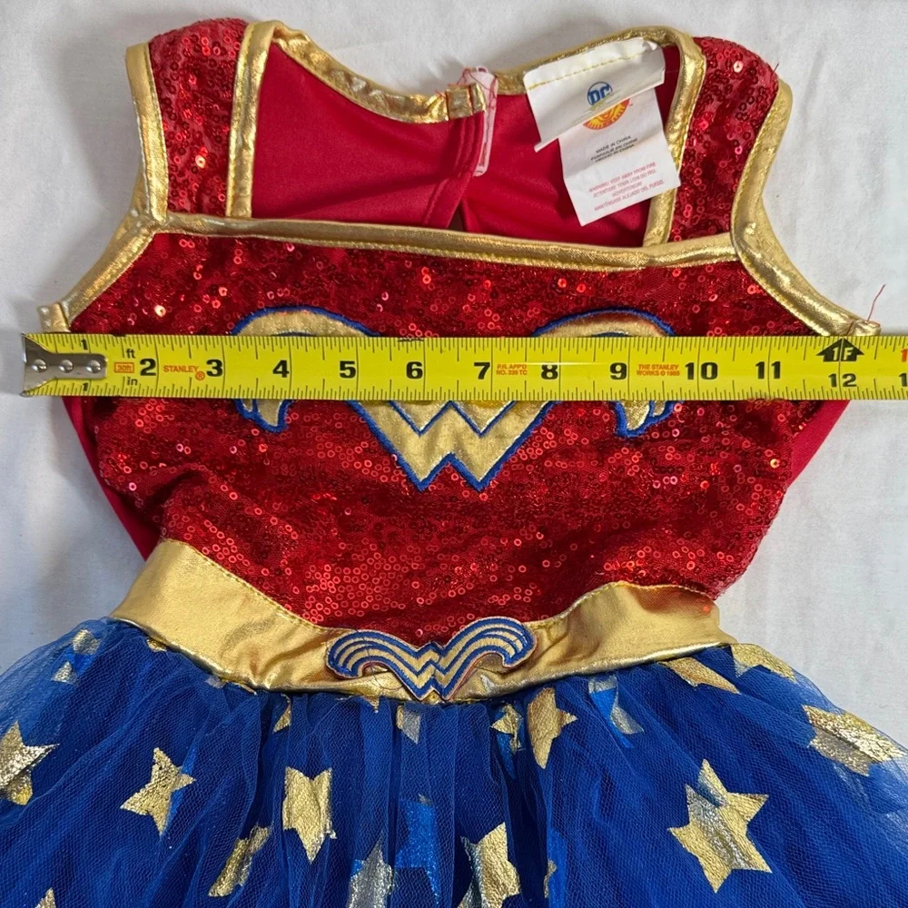 DC Wonder Woman Costume - Red, Blue, and Gold